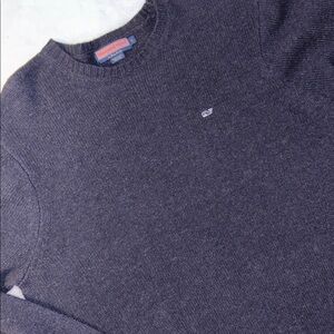 Navy Deep Blue Wool Shep & Ian Preppy Sweater
Size: Large Excellent Condition!